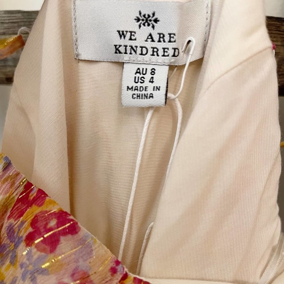 NEW Free People x We Are Kindred Grace Bias Dress in Ditsy - Picture 11 of 16